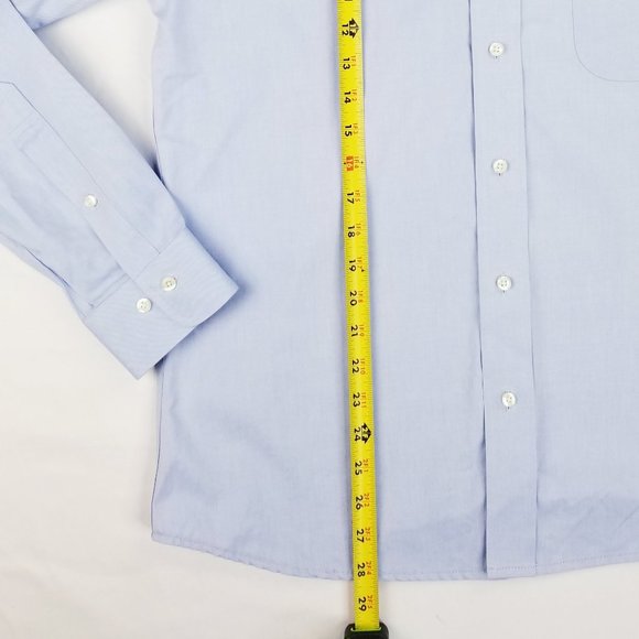 Brooks Brothers 346 Slim fit 15.5 4/5 Blue Shirt - Picture 4 of 5
